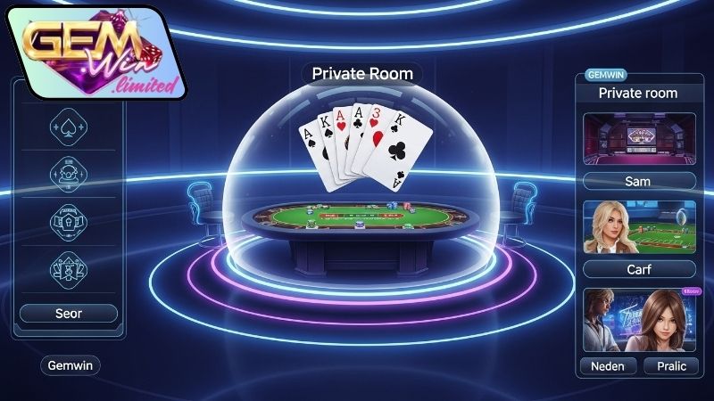 Game bài trực tuyến có phòng chơi riêng Gemwin đẳng cấp 6 game bai truc tuyen co phong choi rieng gemwin